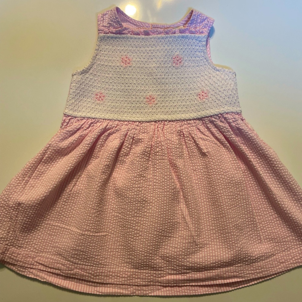 Slightly used, hasn’t been worn much, seersucker dress.